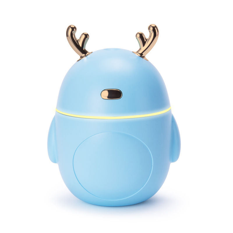 Deer Face Mini USB Humidifier Aroma With Fan and Lamp