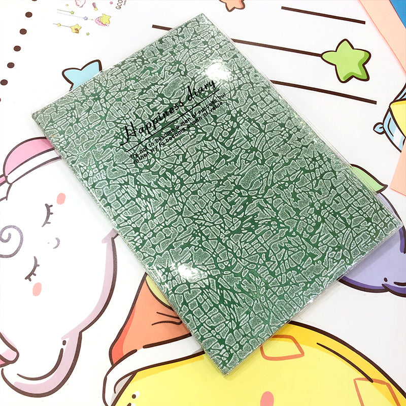 Fluorescent Glitter Fashion Notebook