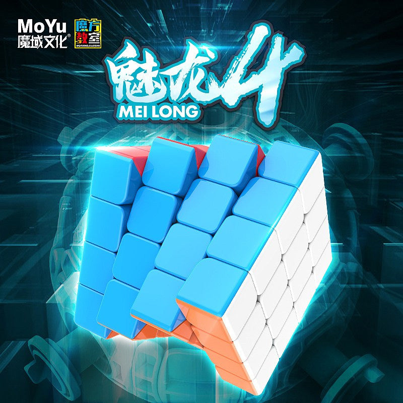 Moyo 4x4x4 Anti-Pop Speed Cube