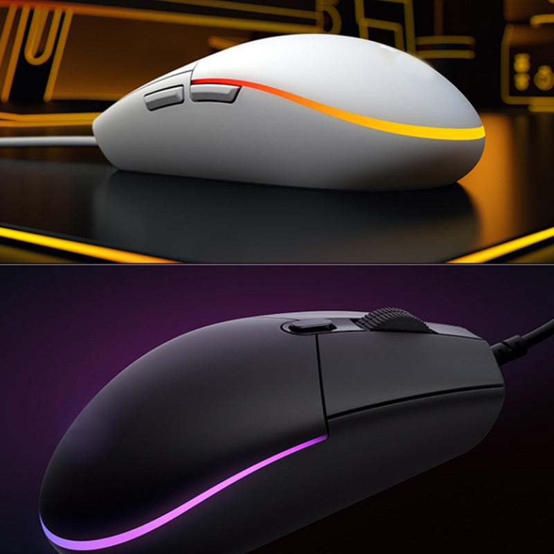 RGB G102 Optical Effect Wired Gaming Mouse