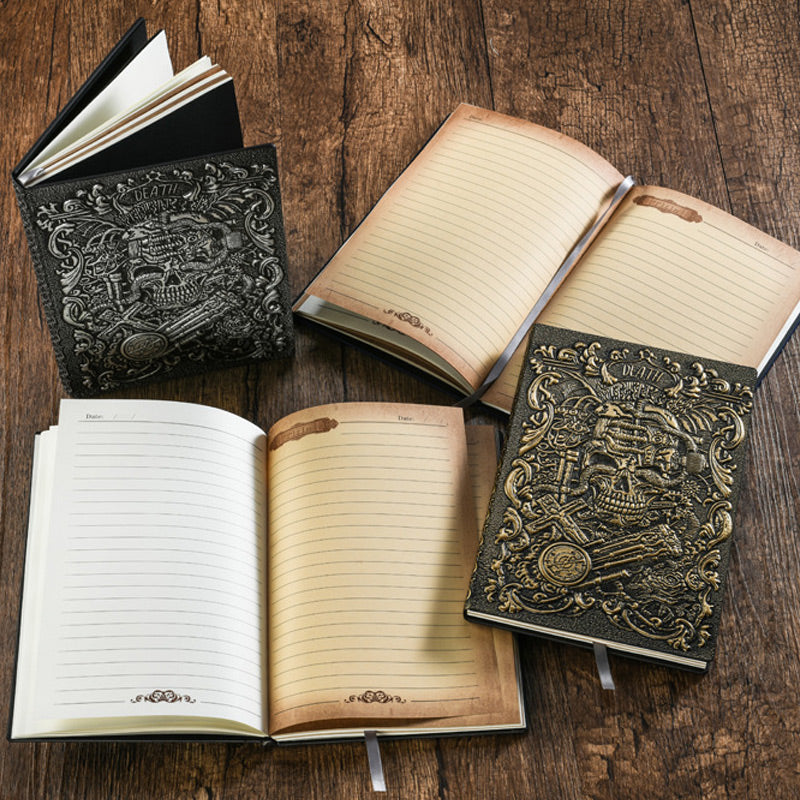 Pirate Life 3D Embossed Faux Leather Cover Notebook