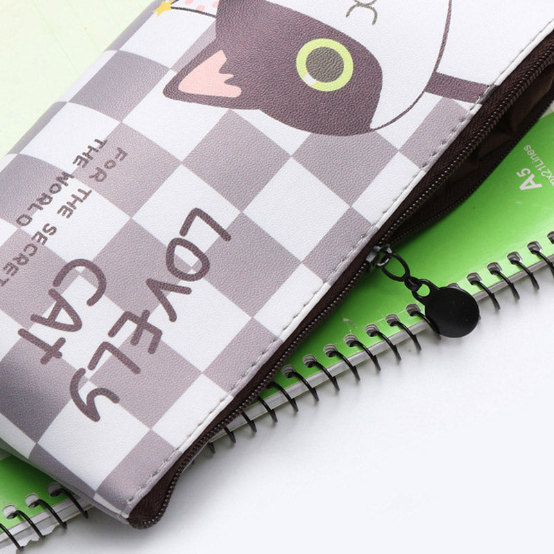 Kawaii Cat School Pencil Bags