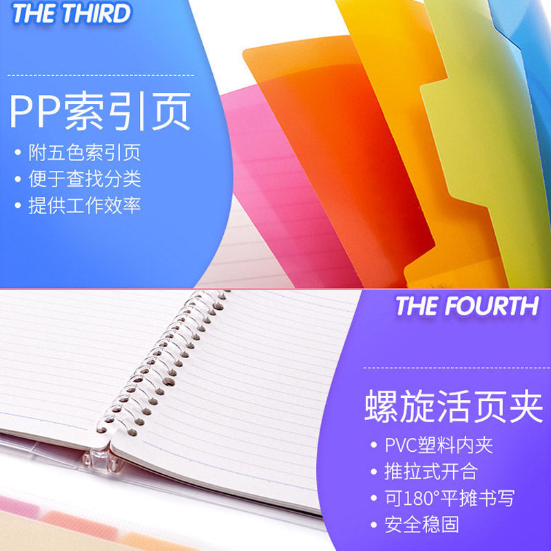 KOKUYO Transparent Light Color Notepad