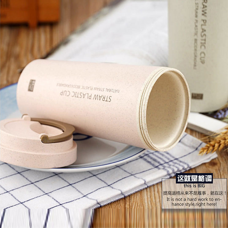 Double Insulated Portable Plastic Coffee Mug