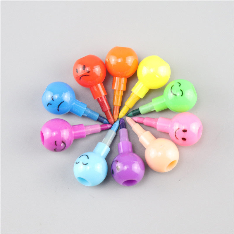 Set of Colorful Detachable Bullet Marker & Pencil