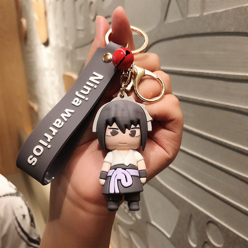 Anime Naruto Character Silicone Keychain