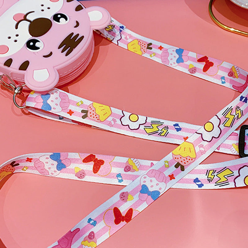 Little Puppy Silicone Crossbody Purses