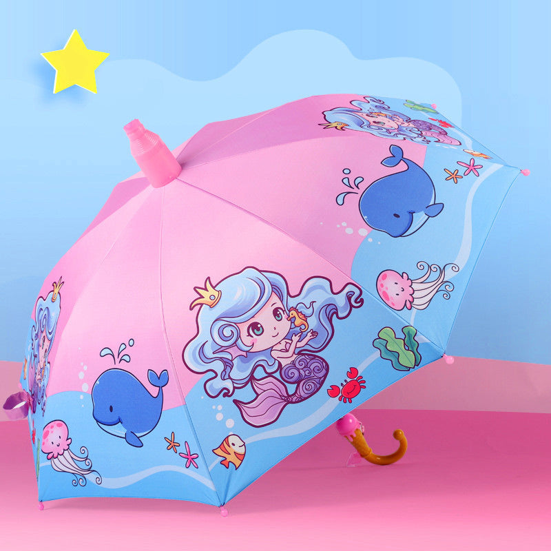 Kids Printed Umbrella with Cover