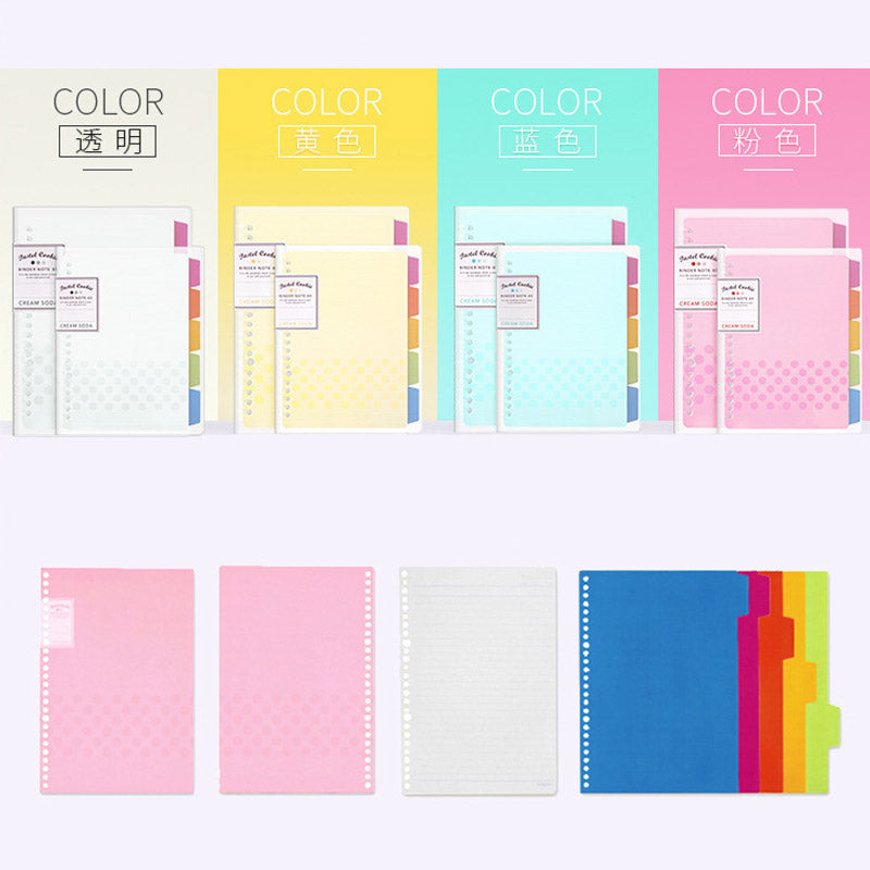 KOKUYO Transparent Light Color Notepad