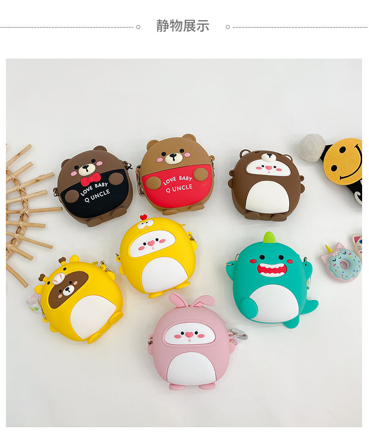 Silicone Animal Crossbody Shoulder Bag