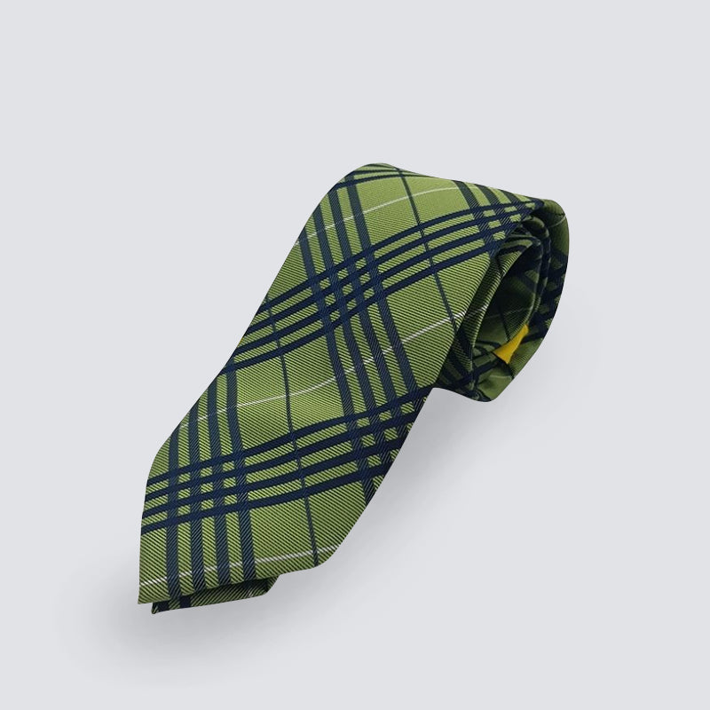 Premium Men's Classic Multi Check Tie