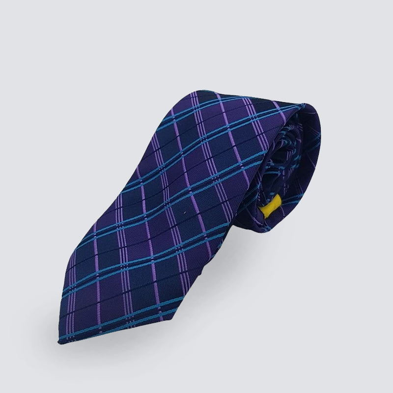Essentials Men's Classic Check Necktie