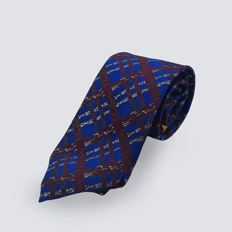 Premium Men's Mix Check Tie