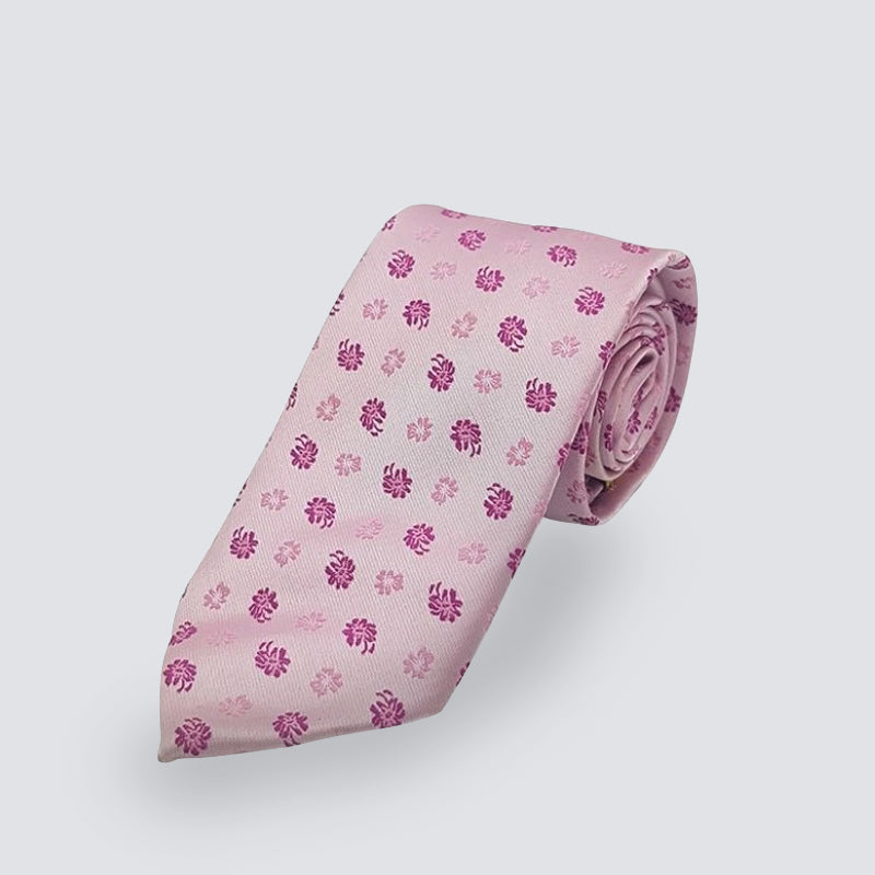 Premium Quality Men's Decent Floral Necktie