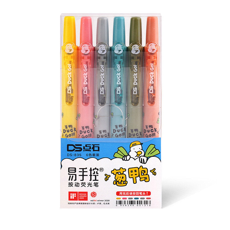 Set of 6 DS-835 Onion Duck Highlighter