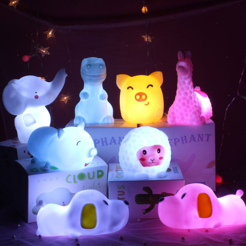 Glowing Animal Shape Night Lamp